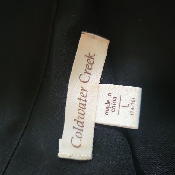 Coldwater Creek Silk Blouse. - Picture 7 of 8